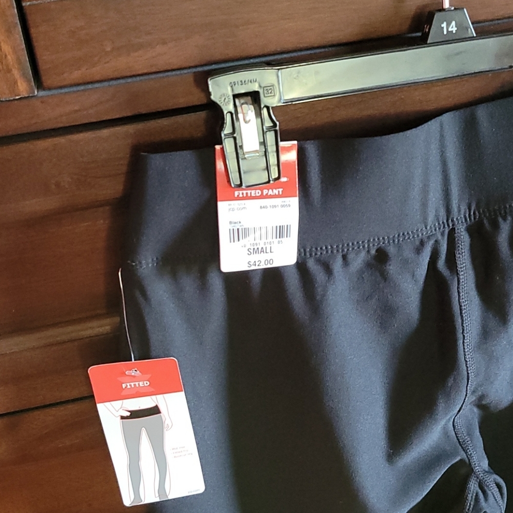 Black Exercise Pants - Picture 3 of 6